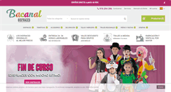 Desktop Screenshot of disfracesbacanal.com
